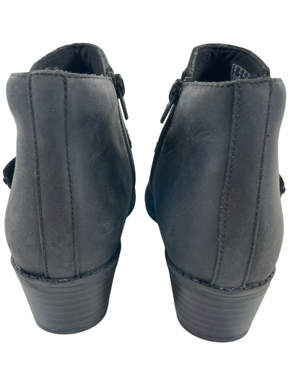 Clarks Danyelle Wish Ankle Boots Block Heel & Zip Closure Women's Sz 8.5 M NEW - Picture 7 of 10